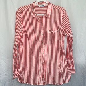 Striped Button Down Shirt
